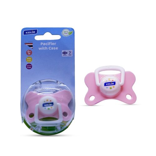 KIDLON SILICONE PACIFIER WITH CASE